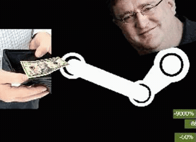 A Man Is Holding A Wallet With A Key Coming Out Of It GIF