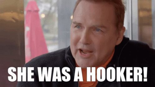 A Man Is Saying She Was A Hooker GIF