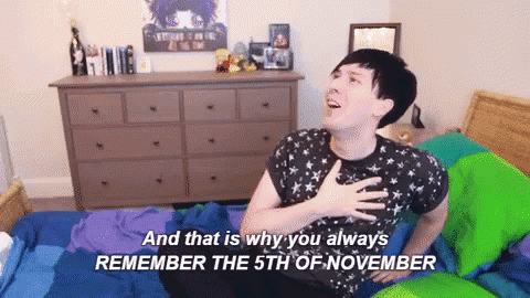 A Man Is Sitting On A Bed With His Hand On His Chest And The Words And That Is Why You Always GIF