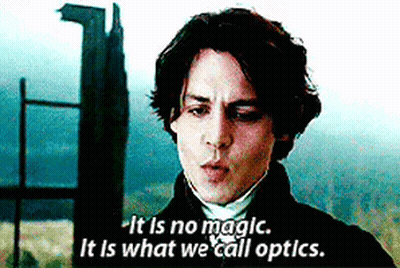 A Man Is Smoking A Cigarette And Says It Is No Magic . GIF