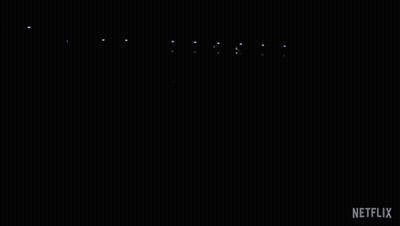 A Man Is Standing In Front Of A Basketball Hoop With A Netflix Logo On The Bottom GIF