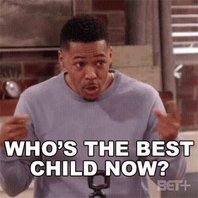A Man Is Standing In Front Of A Brick Wall And Talking About Who 'S The Best Child Now . GIF