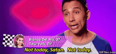 A Man Is Talking About Bianca Del Rio From New York GIF