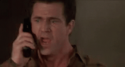 A Man Is Talking On A Cell Phone And Asking To Give Him Back His Sun . GIF