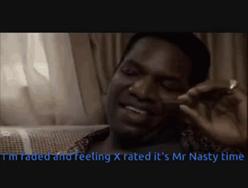 A Man Is Talking On A Cell Phone And Says I 'M Faded And Feeling GIF