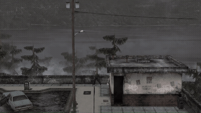 A Man Is Walking Past A Toluca Lake Sign GIF