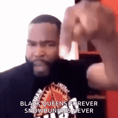 A Man Is Wearing A Black Shirt That Says Raw GIF