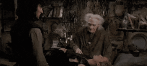 A Man Laying Down With The Words Hello In There GIF