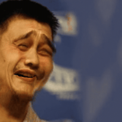 A Man Making A Funny Face With The Word Awas In White GIF