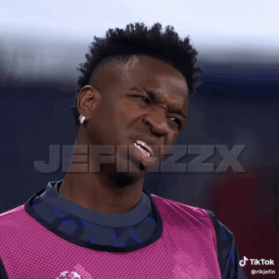 A Man Making A Funny Face With The Word Jefinzzx On The Bottom GIF