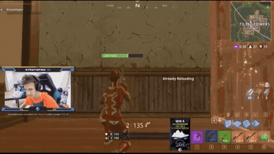 A Man Playing A Video Game With The Name Mallucid On The Bottom GIF