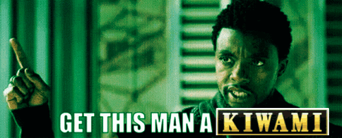 A Man Pointing With The Words Get This Man A Kiwami GIF