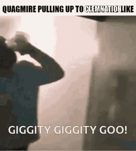 A Man Pulling Up To Clemnation Like Giggity Giggity Goo GIF