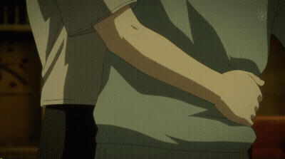 A Man 'S Arm Is Shown In A Cartoon While Another Man 'S Arm Is Shown In A Cartoon GIF