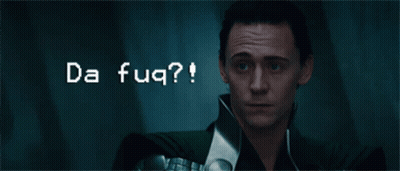 A Man 'S Face Is Shown With The Words Da Fuq Written Above It GIF