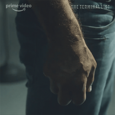 A Man 'S Fist Is Shown In A Prime Video Advertisement GIF