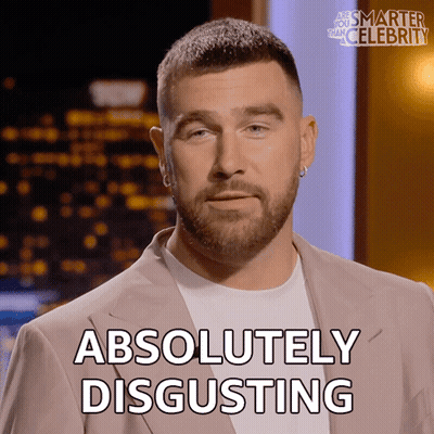 A Man Says Absolutely Disgusting On A Screen GIF