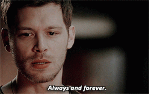 A Man Says " Always And Forever " In A Close Up GIF