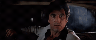 A Man Says Chu Stay Away From Him Mang While Driving A Car GIF