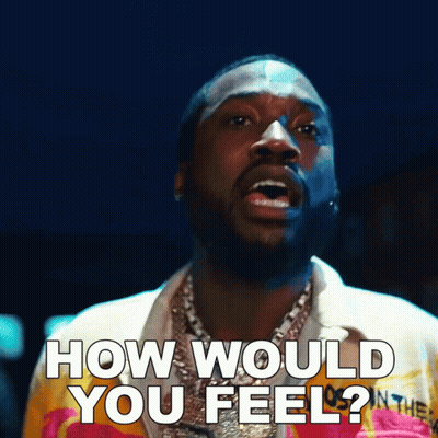 A Man Says How Would You Feel While Wearing A Colorful Jacket GIF