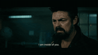 A Man Says I Am Inside Of You In A Dark Room GIF