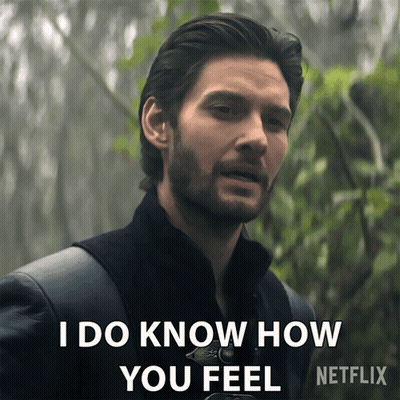 A Man Says I Do Know How You Feel GIF