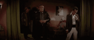 A Man Says I 'Ll Flip Anything That Moves In A Dark Room GIF
