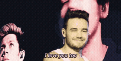A Man Says I Love You Too In Front Of Another Man GIF