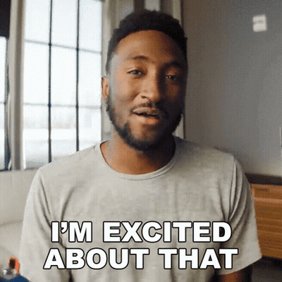 A Man Says I 'M Excited About That GIF