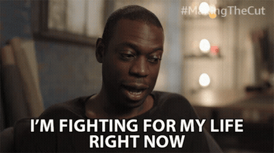 A Man Says " I 'M Fighting For My Life Right Now " In A Video GIF