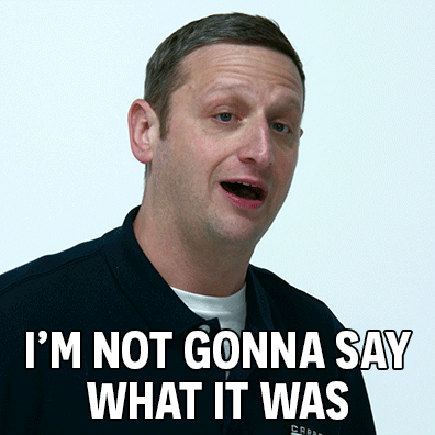 Man Says I Won't Say What GIF
