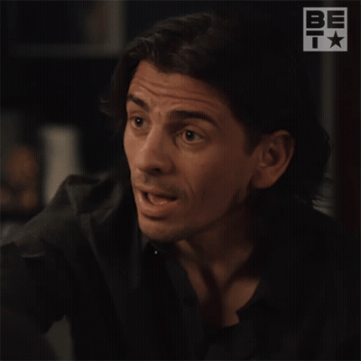a man says " i wanna do it again " in front of a be tv logo