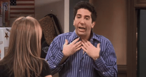 A Man Says It 'S Physically Impossible While A Woman Looks On GIF