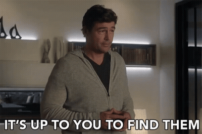A Man Says It 'S Up To You To Find Them In A Living Room GIF