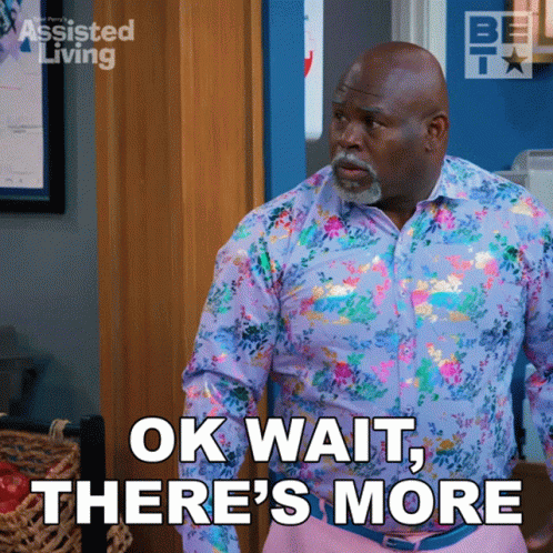 A Man Says Ok Wait There 'S More GIF