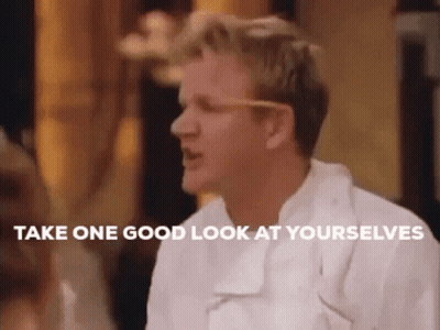 A Man Says Take One Good Look At Yourselves GIF