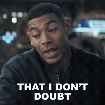 A Man Says That I Don 'T Doubt While Looking At The Camera GIF