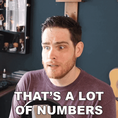 A Man Says That 'S A Lot Of Numbers GIF