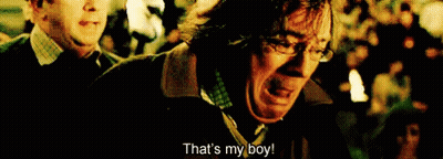 A Man Says That 'S My Boy In A Crowded Room GIF