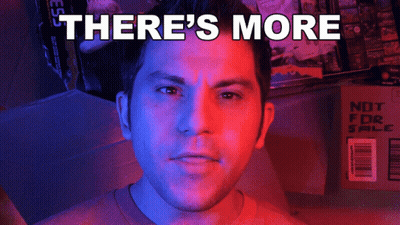 A Man Says There 'S More Next To A Box That Is Not For Sale GIF