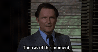 A Man Says They 'Re On Double Secret Probation GIF