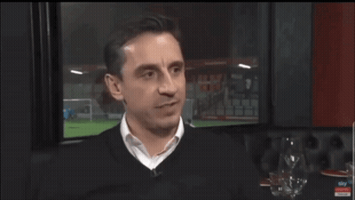 A Man Says " This Was The Banker " In Front Of A Stadium GIF