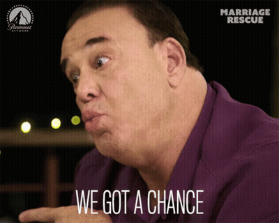 A Man Says We Got A Chance In Front Of A Paramount Network Logo GIF