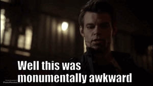 A Man Says Well This Was Monumentally Awkward On A Screen GIF