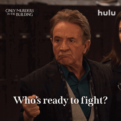 A Man Says Who 'S Ready To Fight GIF