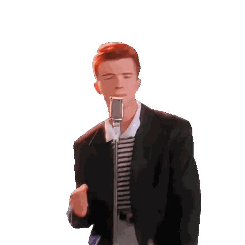 A Man Singing Into A Microphone Wearing A Black Jacket And Striped Shirt Sticker