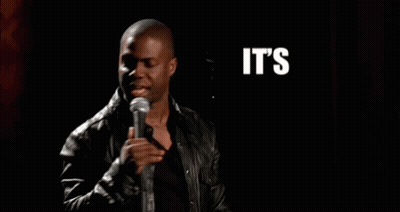A Man Singing Into A Microphone With The Words It 'S About To Go Down Above Him GIF