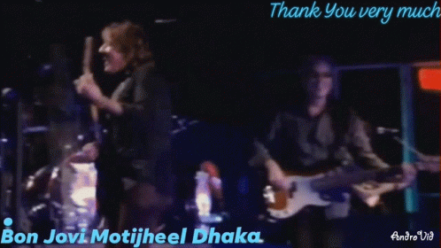 A Man Singing Into A Microphone With The Words Thank You Very Much Written Below Him GIF