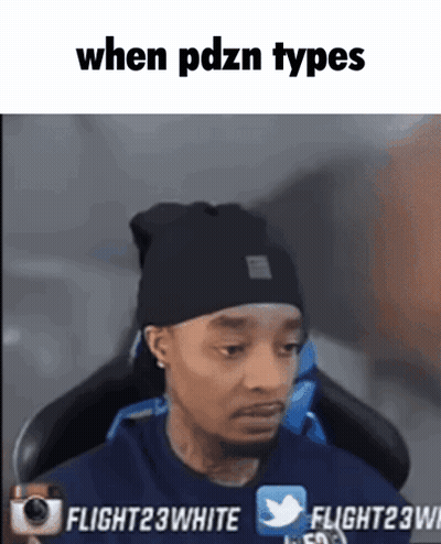 A Man Sitting In A Chair With The Words When Pdzn Types GIF
