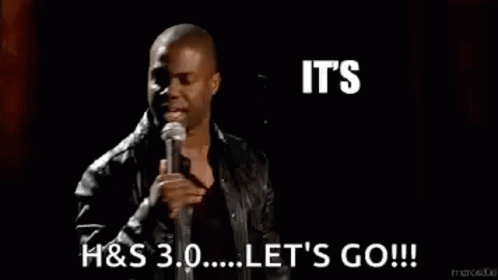 A Man Speaking Into A Microphone With The Words It 'S About To Go Down GIF